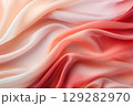 abstract gradient background, silk fabric texture, pink and beige 129282970