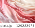 abstract gradient background, silk fabric texture, pink and beige 129282973