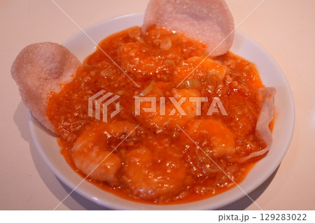 中華料理 海老チリ 中華料理 海老チリ 129283022