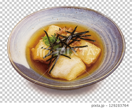 揚げ出し豆腐 129283764