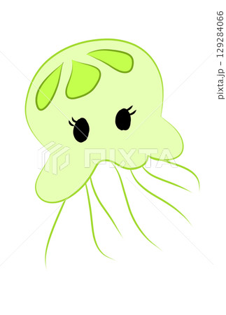 カラフルなクラゲ 129284066