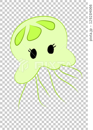 カラフルなクラゲ 129284066