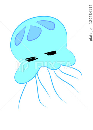 カラフルなクラゲ 129284113
