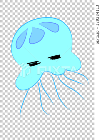 カラフルなクラゲ 129284113
