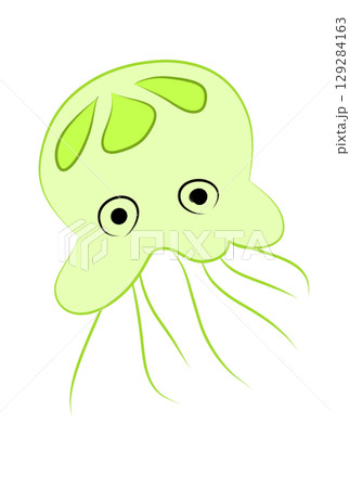 カラフルなクラゲ 129284163