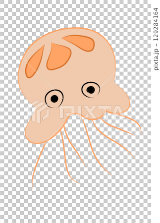 カラフルなクラゲ カラフルなクラゲ 129284164