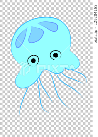 カラフルなクラゲ カラフルなクラゲ 129284165