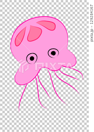 Colorful jellyfish Colorful jellyfish 129284167