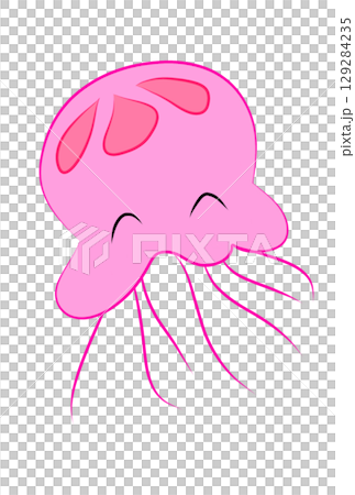 笑顔のクラゲ 129284235