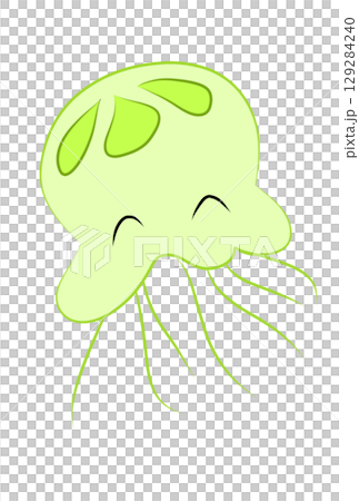 笑顔のクラゲ 129284240