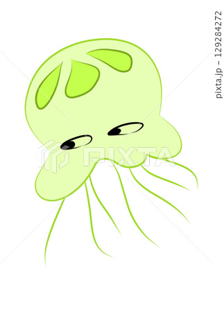 カラフルなクラゲ 129284272