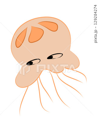 カラフルなクラゲ 129284274