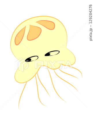 カラフルなクラゲ カラフルなクラゲ 129284276