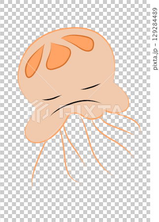 カラフルなクラゲ 129284489