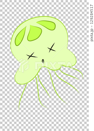 カラフルなクラゲ 129284517