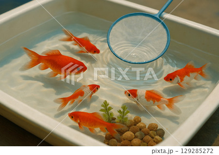 金魚すくい 129285272