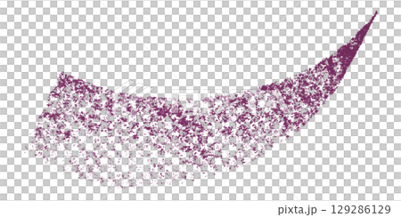 Purple crayon brush stroke isolated on transparent background Purple crayon brush stroke isolated on transparent background 129286129