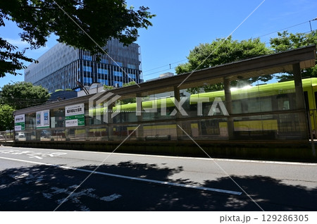 福井城址大名町　福井鉄道福武線の停留場 129286305