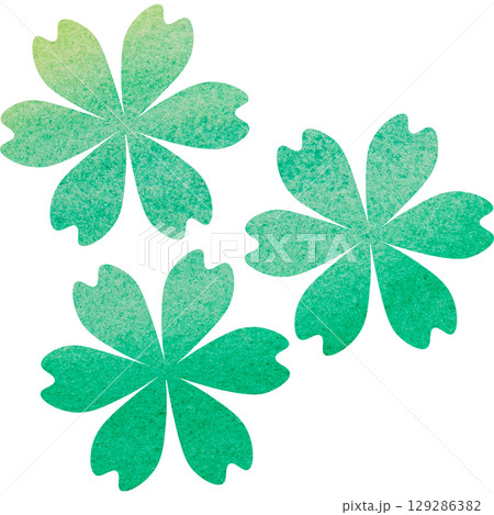 綺麗な水彩模様の花のアイコンのイメージのイラスト 綺麗な水彩模様の花のアイコンのイメージのイラスト 129286382