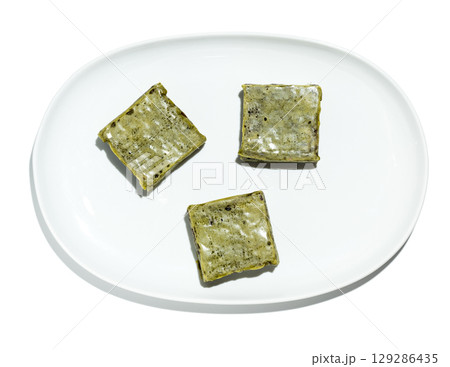 抹茶きんつば　俯瞰撮影 129286435