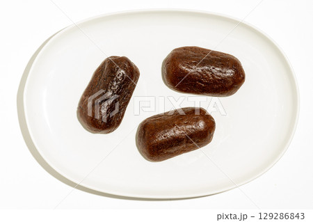 和菓子 俯瞰 お饅頭 かりんとう饅頭 和菓子 俯瞰 お饅頭 かりんとう饅頭 129286843