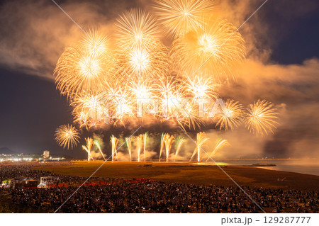 《新潟県》ぎおん柏崎まつり海の大花火大会 129287777