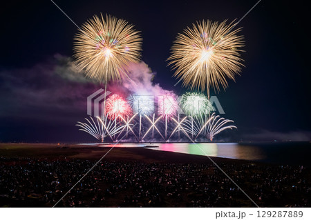 《新潟県》ぎおん柏崎まつり海の大花火大会 129287889