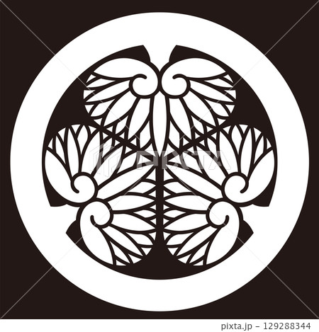 家紋 葵紋 家紋 葵紋 129288344