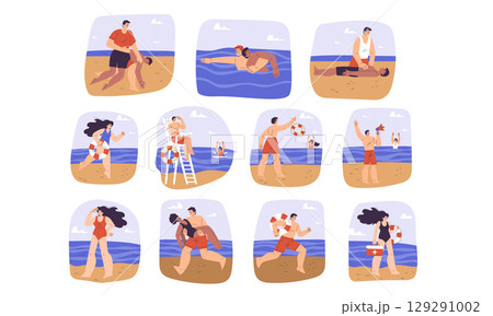 Engaging in Fun Beach Activities for an Absolutely Perfect Summer Day at the Shoreline 129291002
