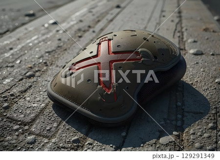Tactical Knee Pad with Red Cross Emblem 129291349