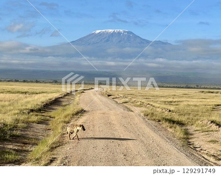 red mountains with clouds red mountains with clouds 129291749