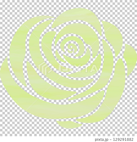 Beautiful watercolor rose icon image illustration Beautiful watercolor rose icon image illustration 129291882