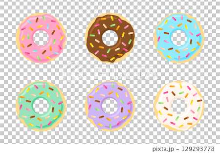 Donut Set Donut Set 129293778