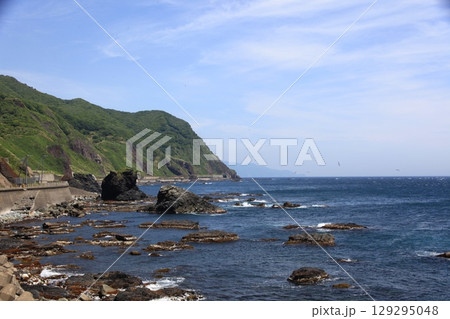 白神岬の風景_松前 白神岬の風景_松前 129295048