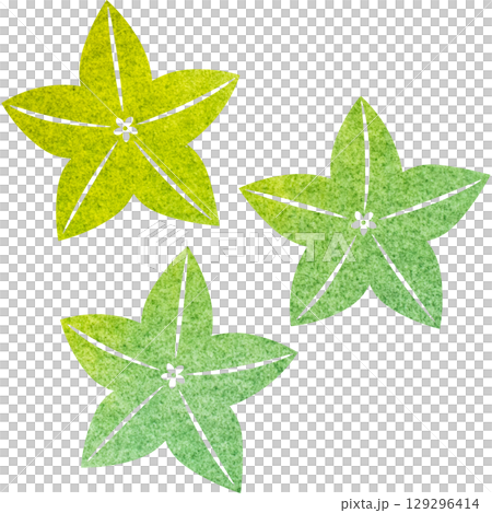 美麗的水彩風鈴草花圖示圖像插圖 129296414