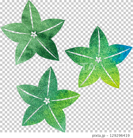 美麗的水彩風鈴草花圖示圖像插圖 美麗的水彩風鈴草花圖示圖像插圖 129296419