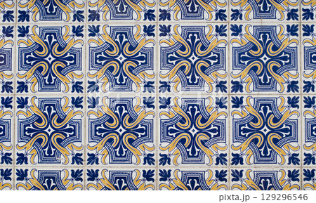 Portuguese glazed tiles 078 129296546