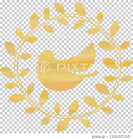 Beautiful watercolor olive and bird icon image illustration Beautiful watercolor olive and bird icon image illustration 129297220
