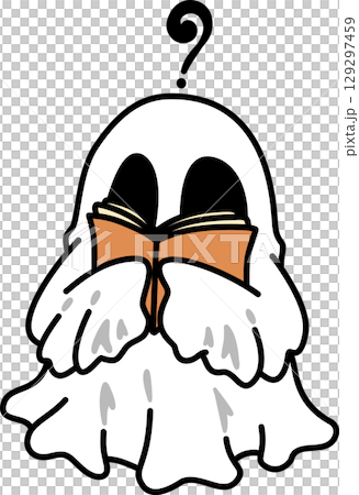 halloween, ghost, vector 129297459