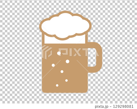 Beer icon (alcohol symbol) 129298081