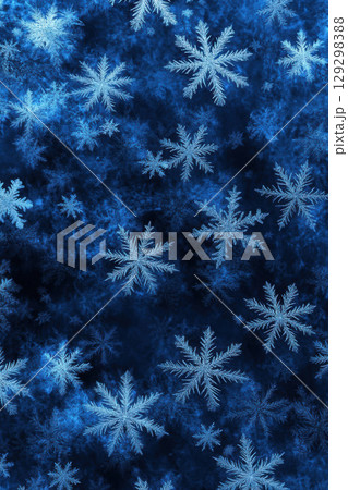 view snowflakes background details snowflake patterns 129298388