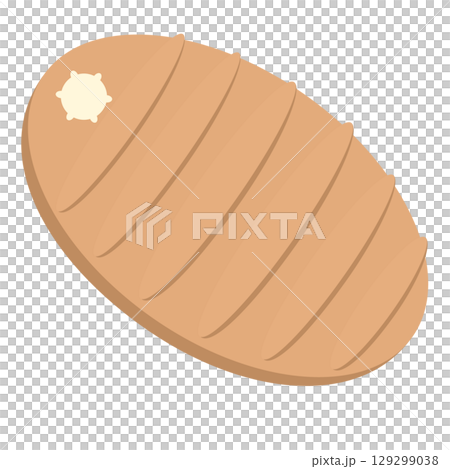 Winter hot water bottle illustration 129299038