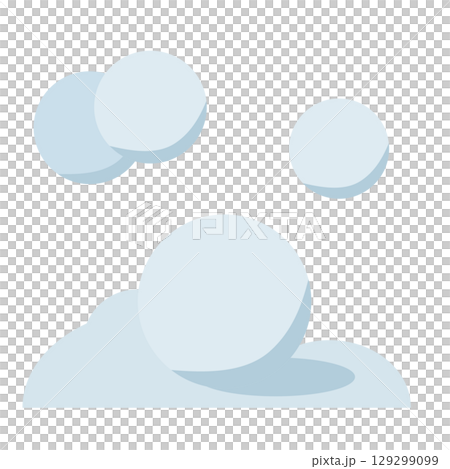 冬天雪球插圖 129299099