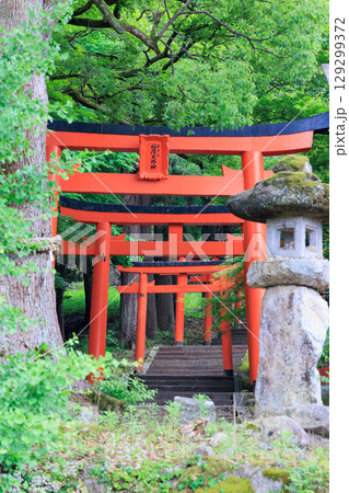 有子山稲荷神社 出石城 有子山稲荷神社 出石城 129299372