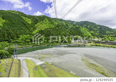 太龍寺ロープウェイ　那賀川川原　徳島県那賀町 129299585
