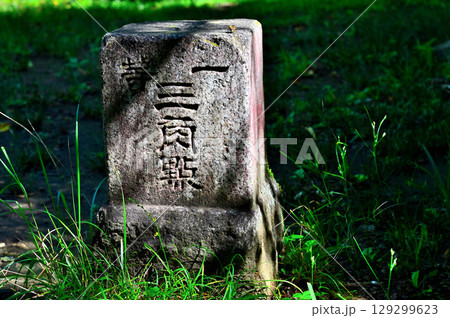 御坂山地　黒岳山頂の一等三角点 129299623