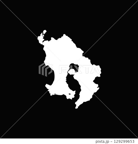 鹿児島県のアイコン、日本の47都道府県のアイコンより 129299653