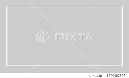 シンプルなフレーム白線の枠 背景イラスト グレー灰色バック ベクター 透過png透明 シンプルなフレーム白線の枠 背景イラスト グレー灰色バック ベクター 透過png透明 129300295