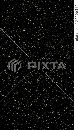 黒背景に星が煌めく宇宙風壁紙 129300519