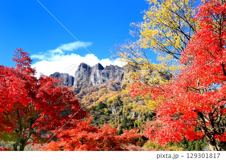 妙義山の紅葉 129301817